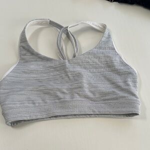 Gray Women's Athleta Sports Bra
